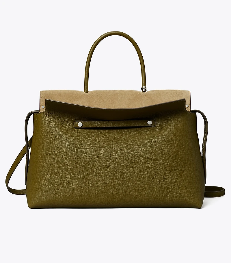 Large Mercer Pebbled Satchel