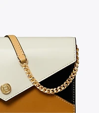 Leather Envelope Crossbody