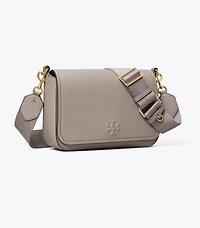 Leather Flap Crossbody