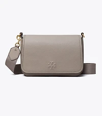 Leather Flap Crossbody