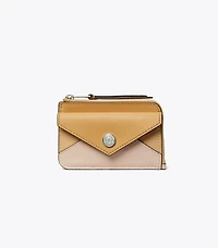 Leather Zip Card Case