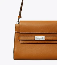 Lee Radziwill Pebbled Shoulder Bag