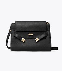 Lee Radziwill Pebbled Shoulder Bag