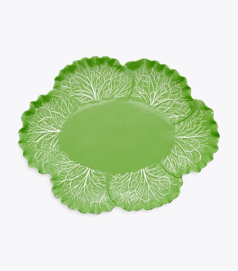 Lettuce Ware Oval Serving Platter