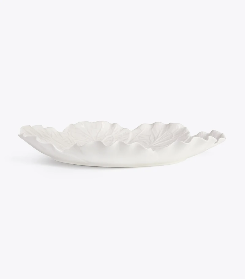 Lettuce Ware Round Serving Platter