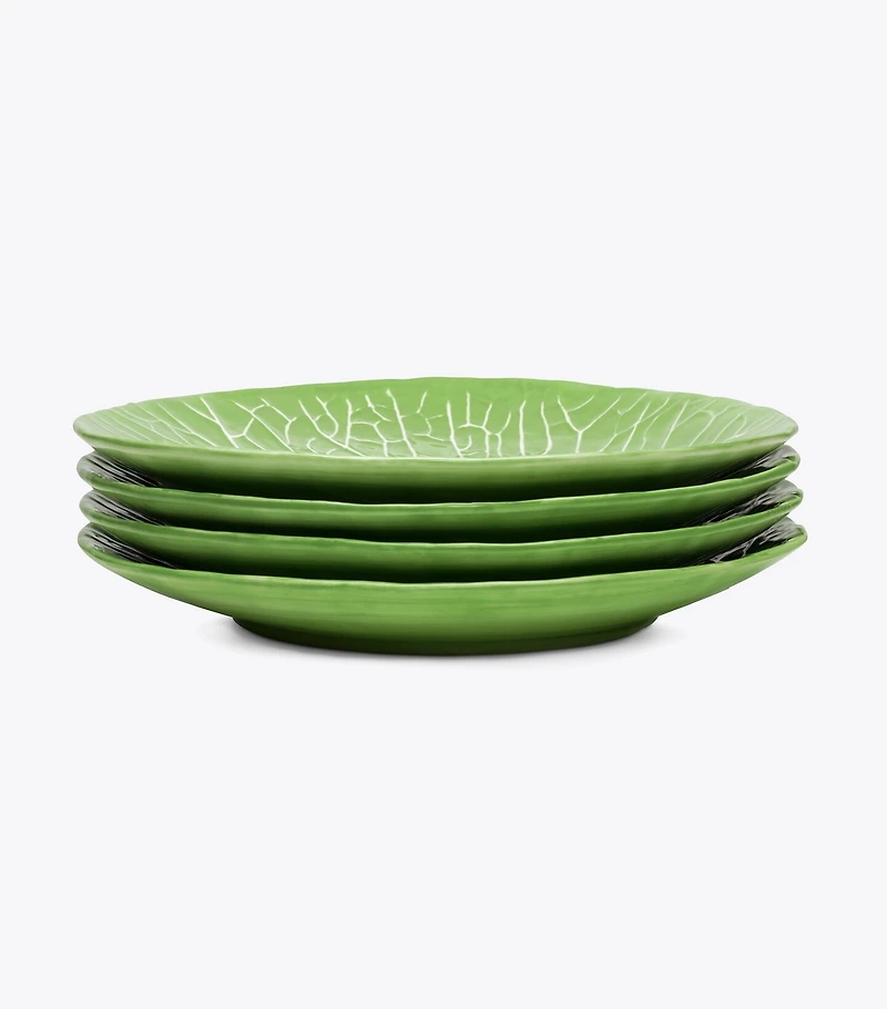 Lettuce Ware Salad Plate, Set of 4