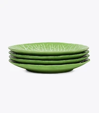 Lettuce Ware Salad Plate, Set of 4