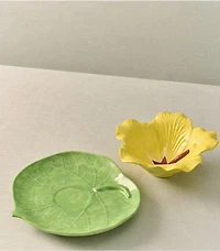 Lily Pad Bowl And Plate Set