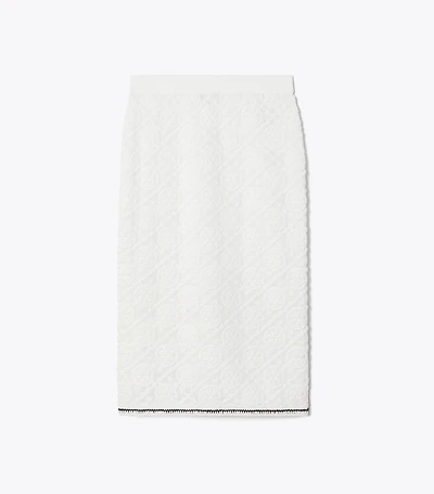 Logo Lace Skirt