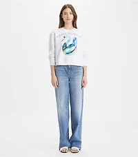 Lucky Duck Cotton Sweatshirt