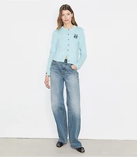 Lucky Duck Merino Wool Cardigan