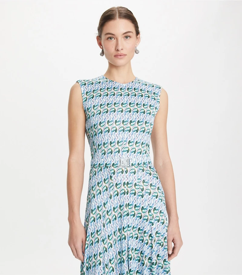 Lucky Duck Viscose and Silk Dress