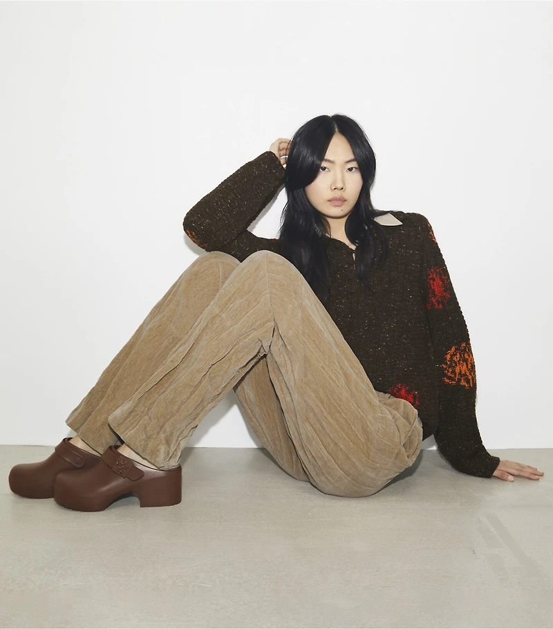 Mellow Platform Heeled Clog