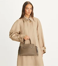 Mercer Pebbled Satchel