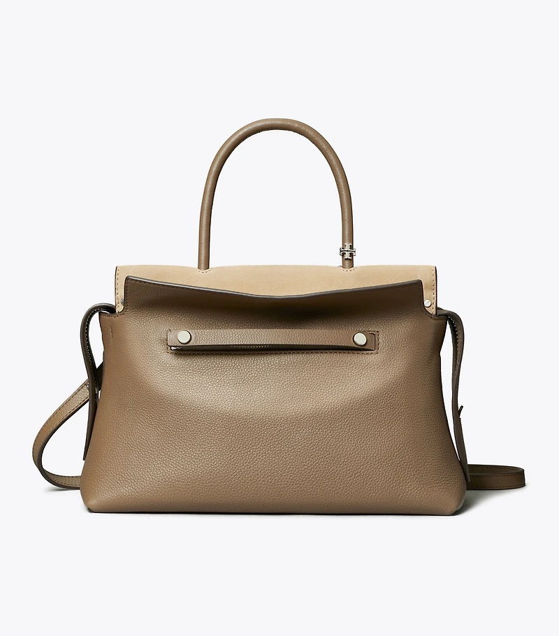 Mercer Pebbled Satchel