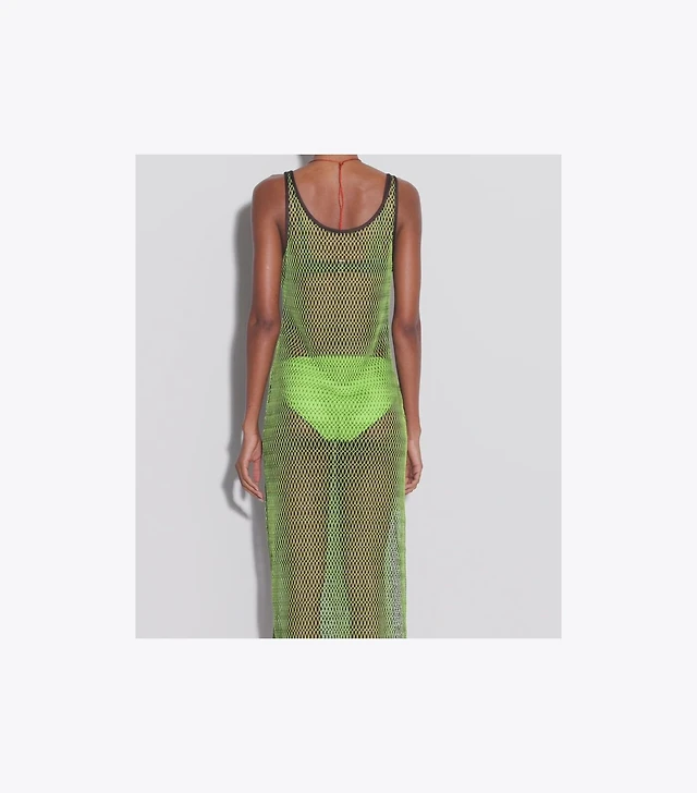 tory burch mesh dress Tory Burch Women's Sequined Mesh Dress in Bay Blue, size 4