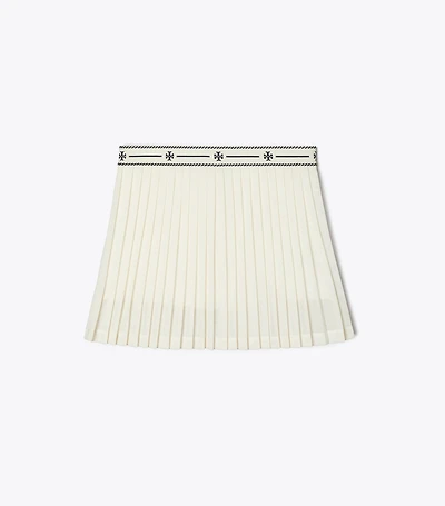 Mesh Pleated Tennis Skirt