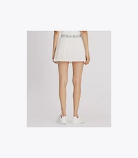 Mesh Pleated Tennis Skirt