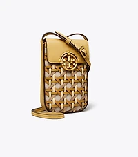 Miller Basket-weave Phone Crossbody