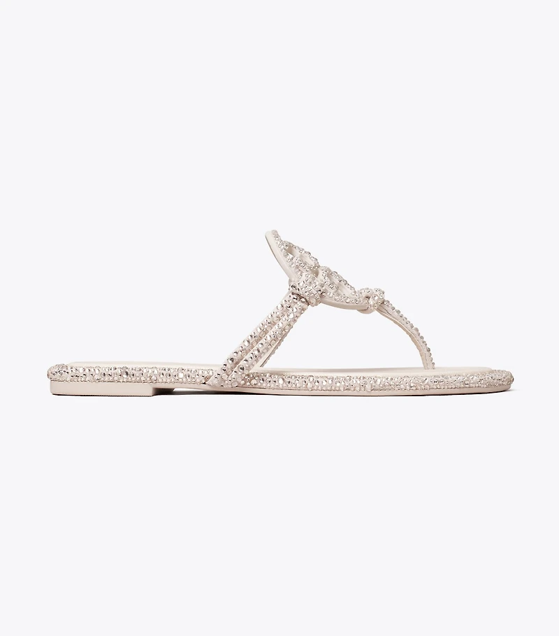 Miller Crystal Knotted Sandal
