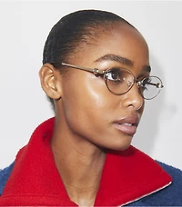 Miller Metal Oval Eyeglasses