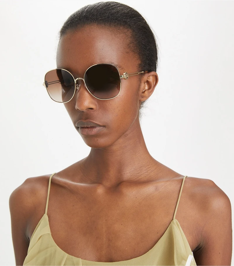 Miller Metal Round Sunglasses
