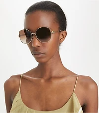 Miller Metal Round Sunglasses