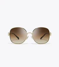 Miller Metal Round Sunglasses