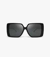 Miller Oversized Square Sunglasses