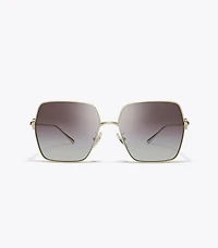Miller Oversized Square Sunglasses