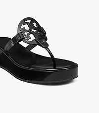 Miller Patent Wedge Sandal