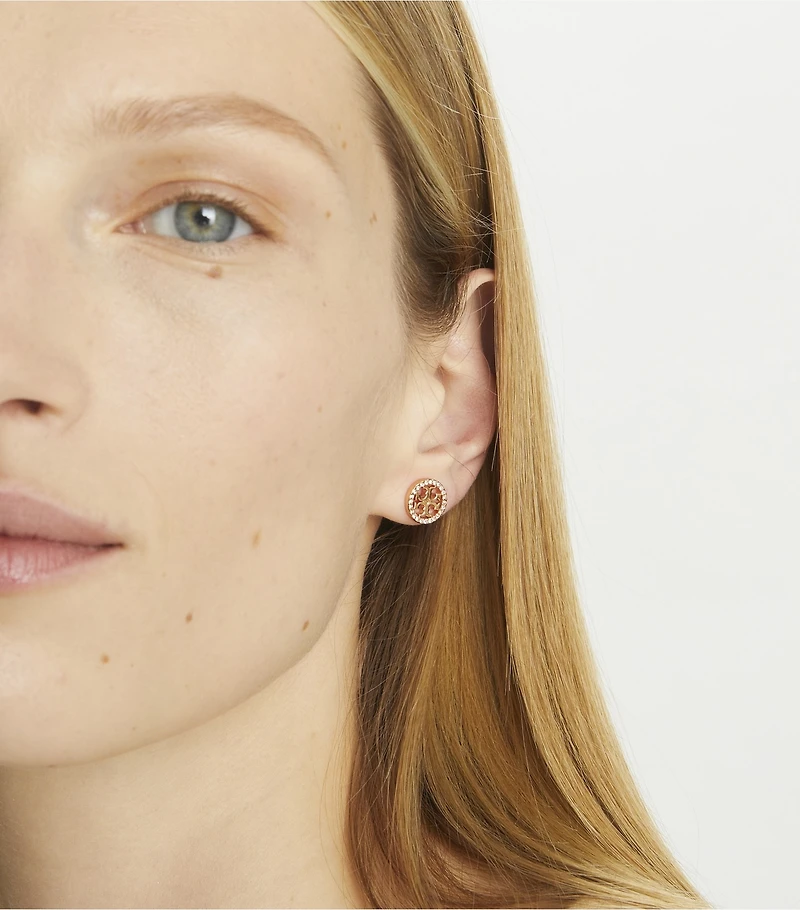 Miller Pavé Stud Earrings