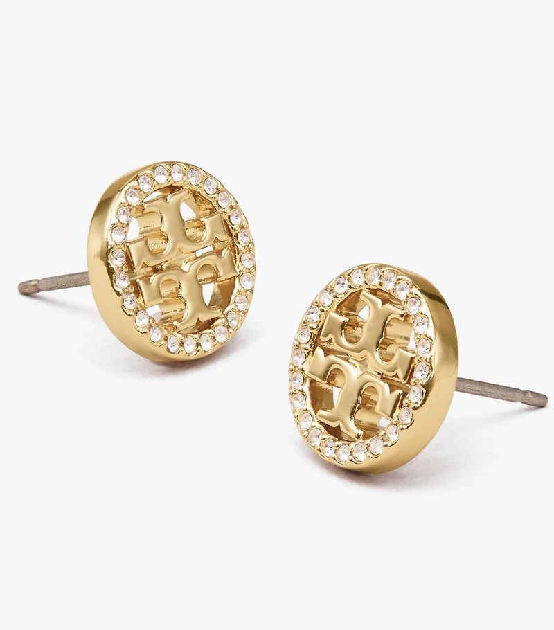 Miller Pavé Stud Earrings