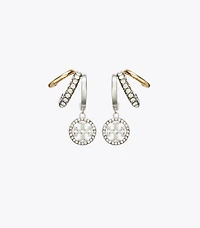 Miller Pavé Triple Hoop Earrings