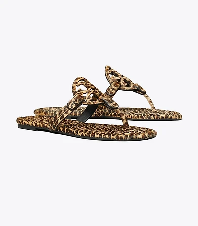 Miller Printed Calf Hair Sandal
