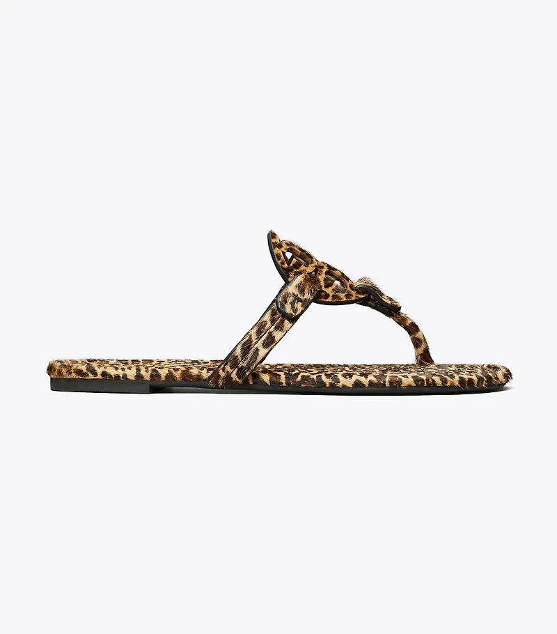 Miller Printed Calf Hair Sandal