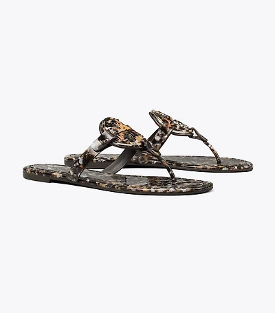 Miller Printed Patent Sandal
