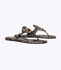 Miller Printed Patent Sandal