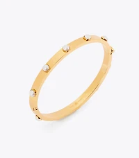 Miller Stud Pearl 5mm Hinge Bracelet