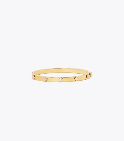 Miller Stud Pearl 5mm Hinge Bracelet