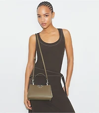 Mini Eleanor Pebbled Satchel