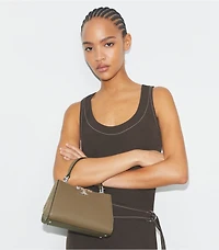 Mini Eleanor Pebbled Satchel