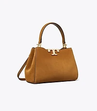Mini Eleanor Suede Satchel