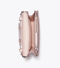 Mini Fleming Metallic Square Quilt Crossbody