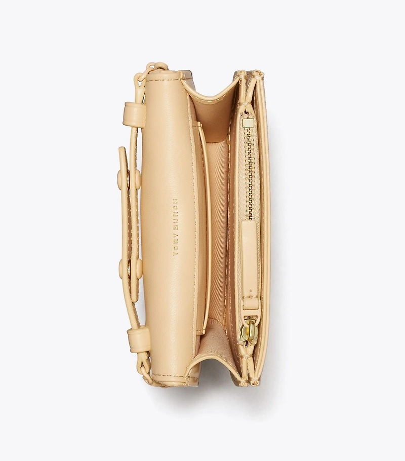 Mini Fleming Patent Square Quilt Crossbody