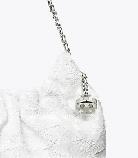 Mini Fleming Sequin Hobo Bag