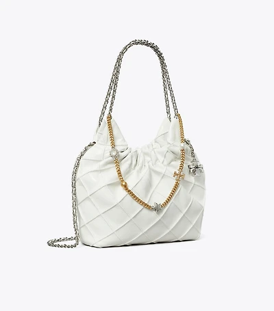 Mini Fleming Soft Distressed Hobo Bag