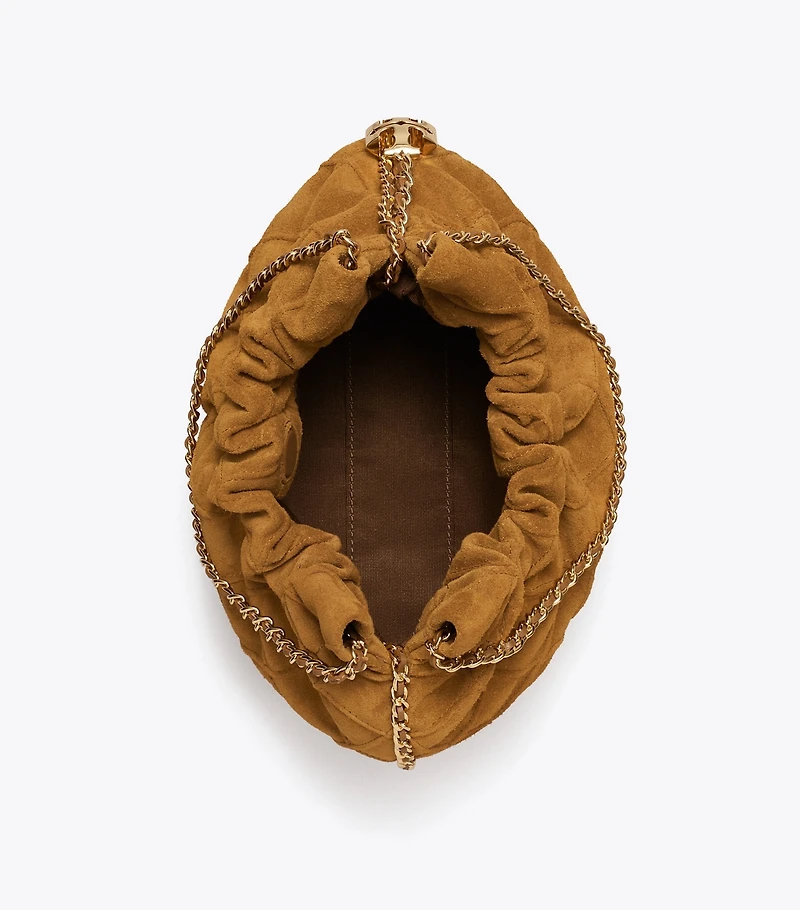Mini Fleming Soft Suede Hobo Bag