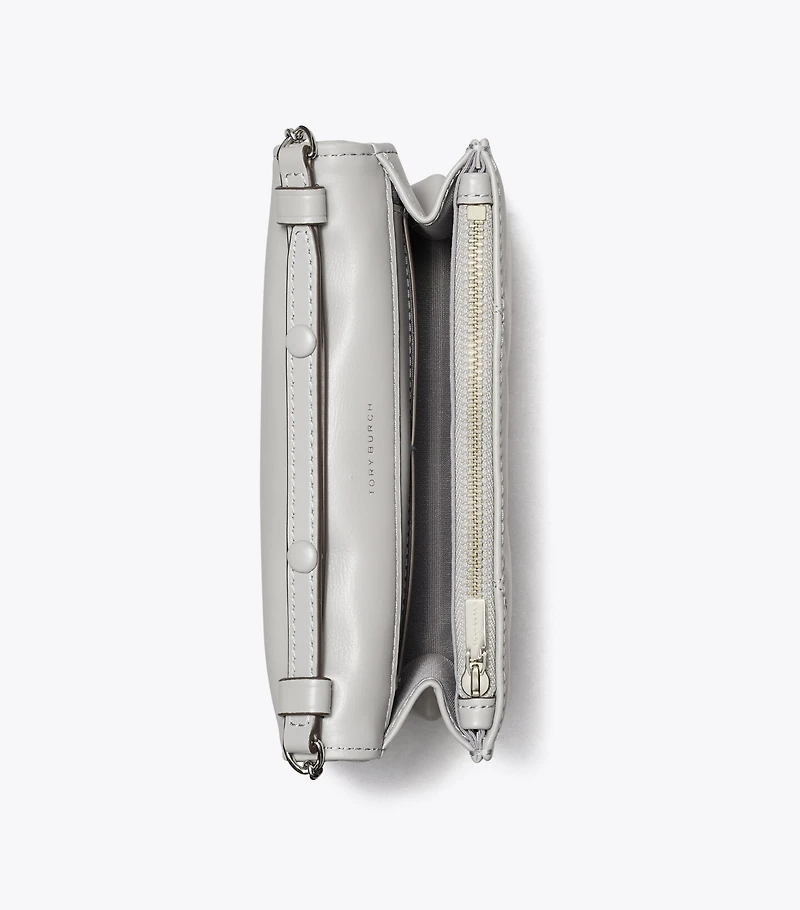 Mini Kira Diamond Quilt Charm Top-Handle Crossbody