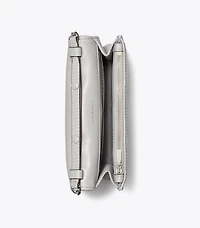 Mini Kira Diamond Quilt Charm Top-Handle Crossbody